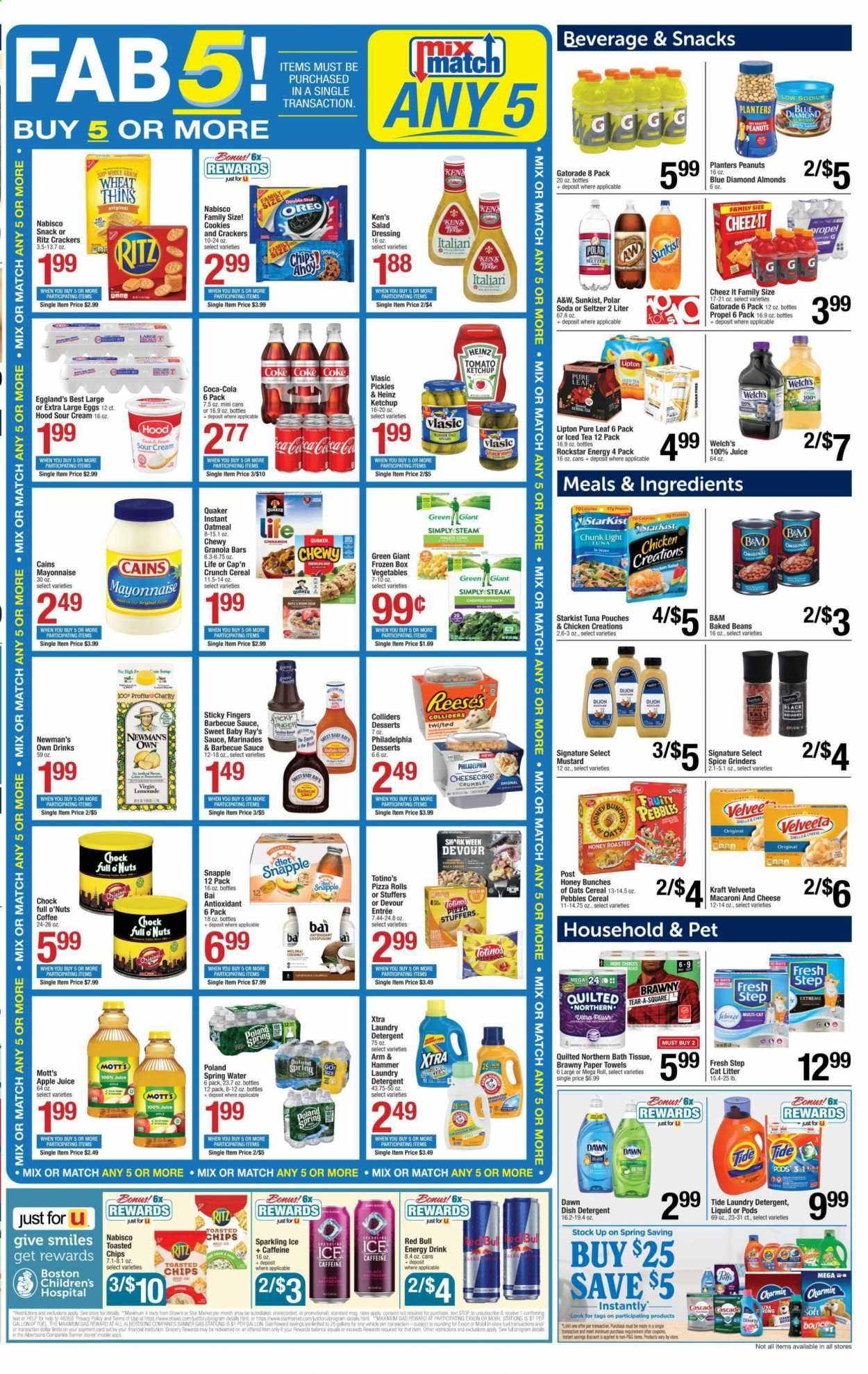 Shaw’s (MA, ME, NH, RI, VT) Weekly Ad Flyer May 21 to May 27