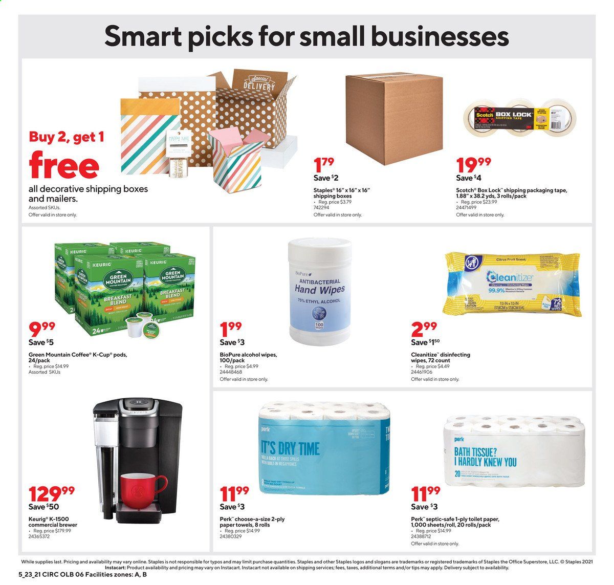 Staples Weekly Ad Flyer May 23 to May 29