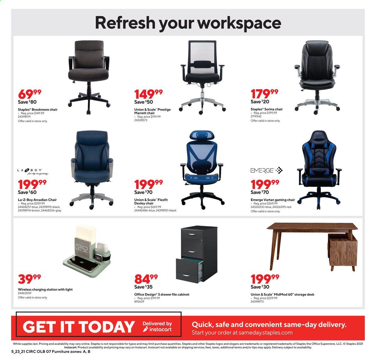 Staples Weekly Ad Flyer May 23 to May 29