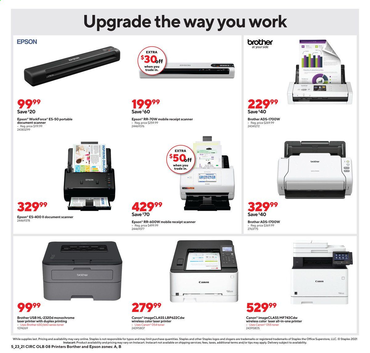 Staples Weekly Ad Flyer May 23 to May 29