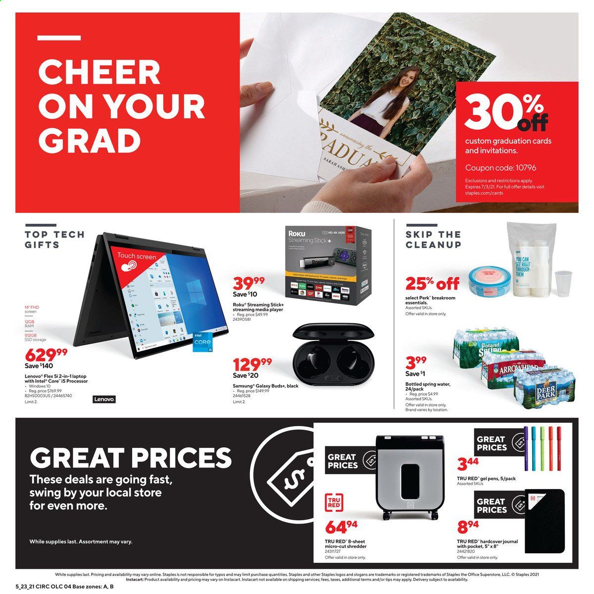 Staples Weekly Ad Flyer May 23 to May 29