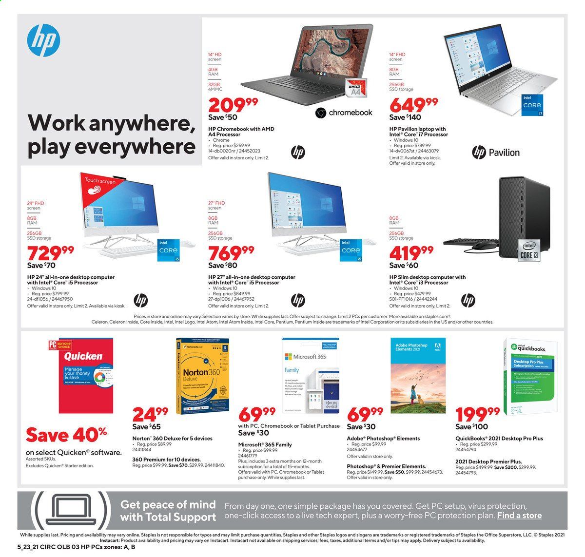 Staples Weekly Ad Flyer May 23 to May 29