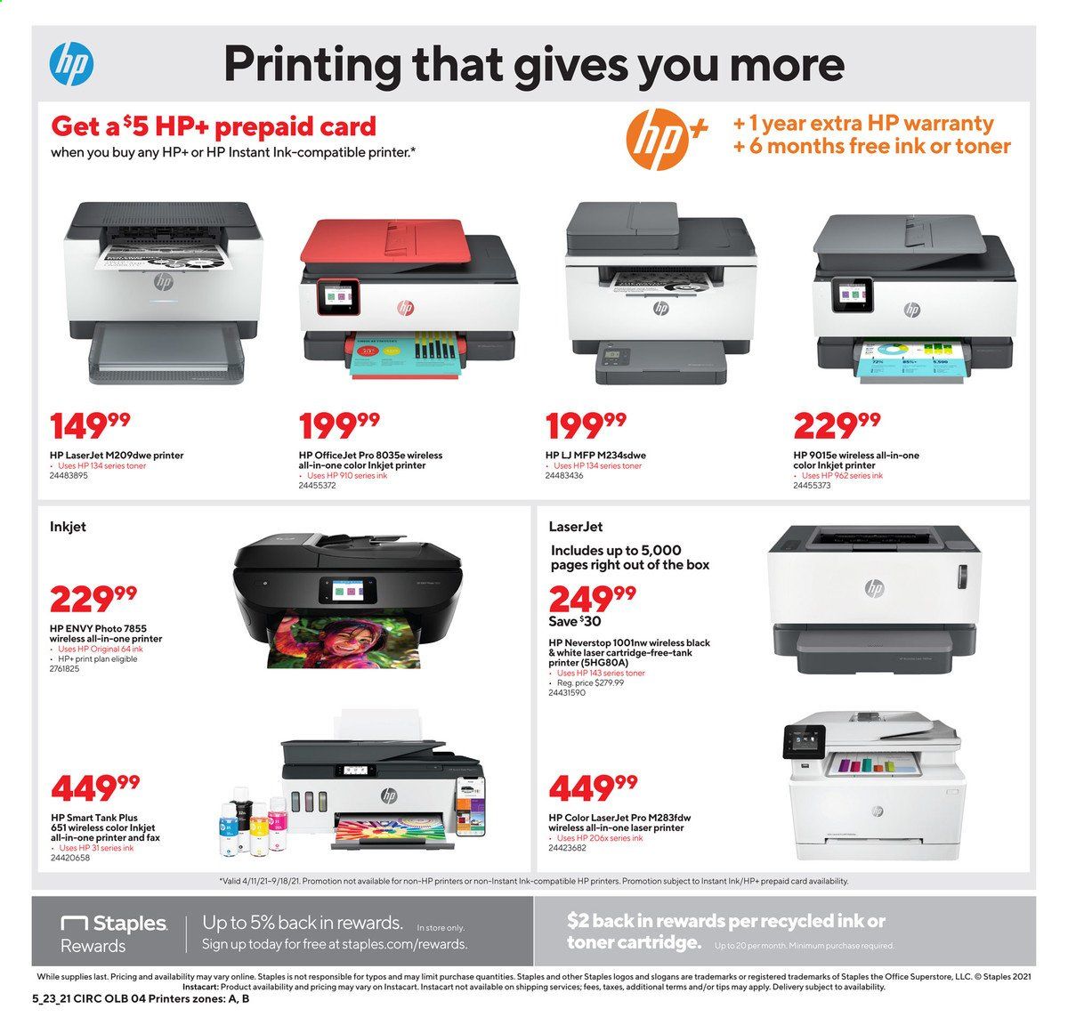 Staples Weekly Ad Flyer May 23 to May 29