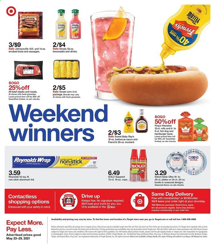 Target Weekly Ad Flyer May 23 to May 29