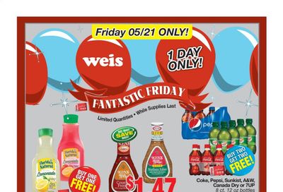 Weis (MD, NY, PA) Weekly Ad Flyer May 21 to May 21