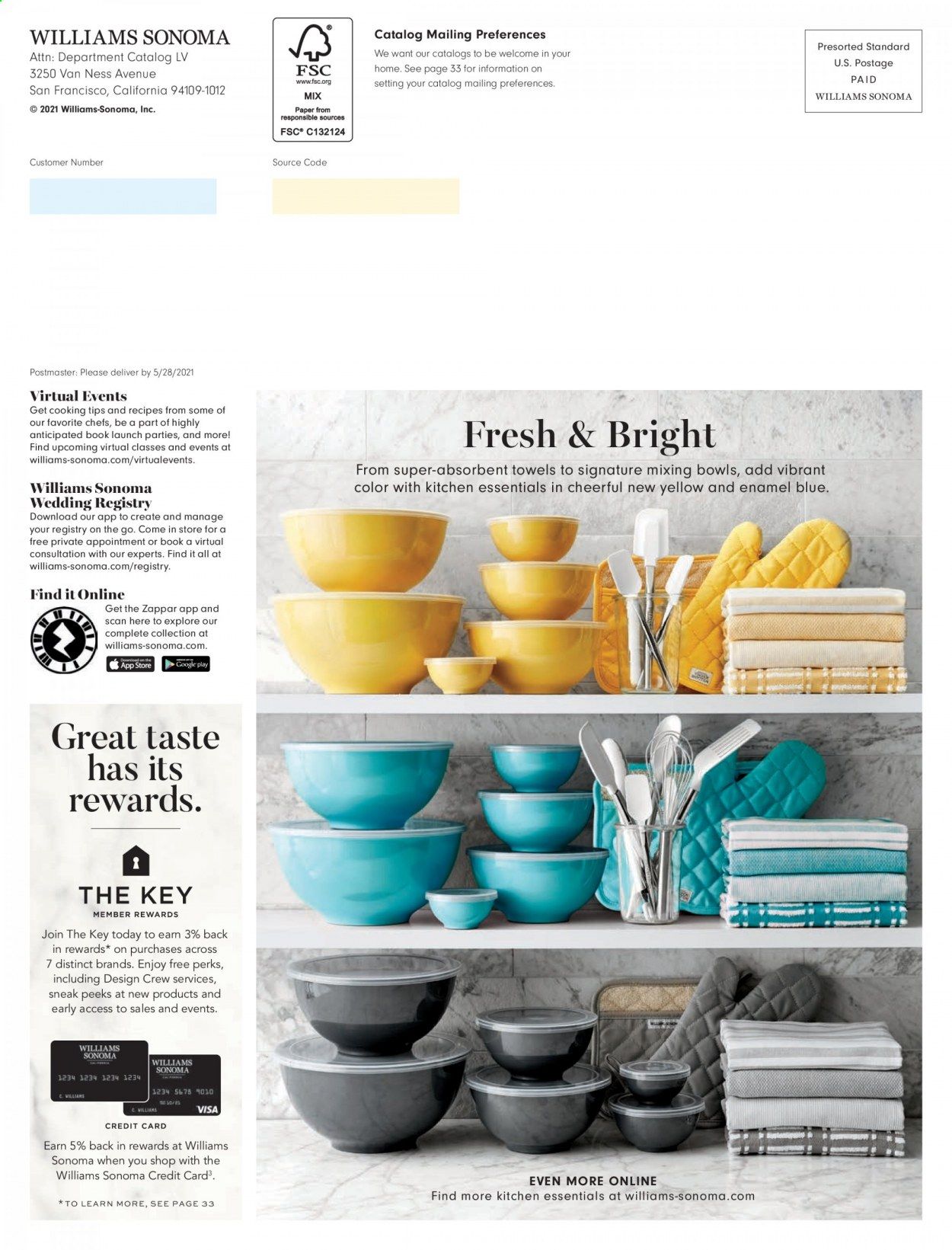 Williams-Sonoma Weekly Ad Flyer May 21 to May 28