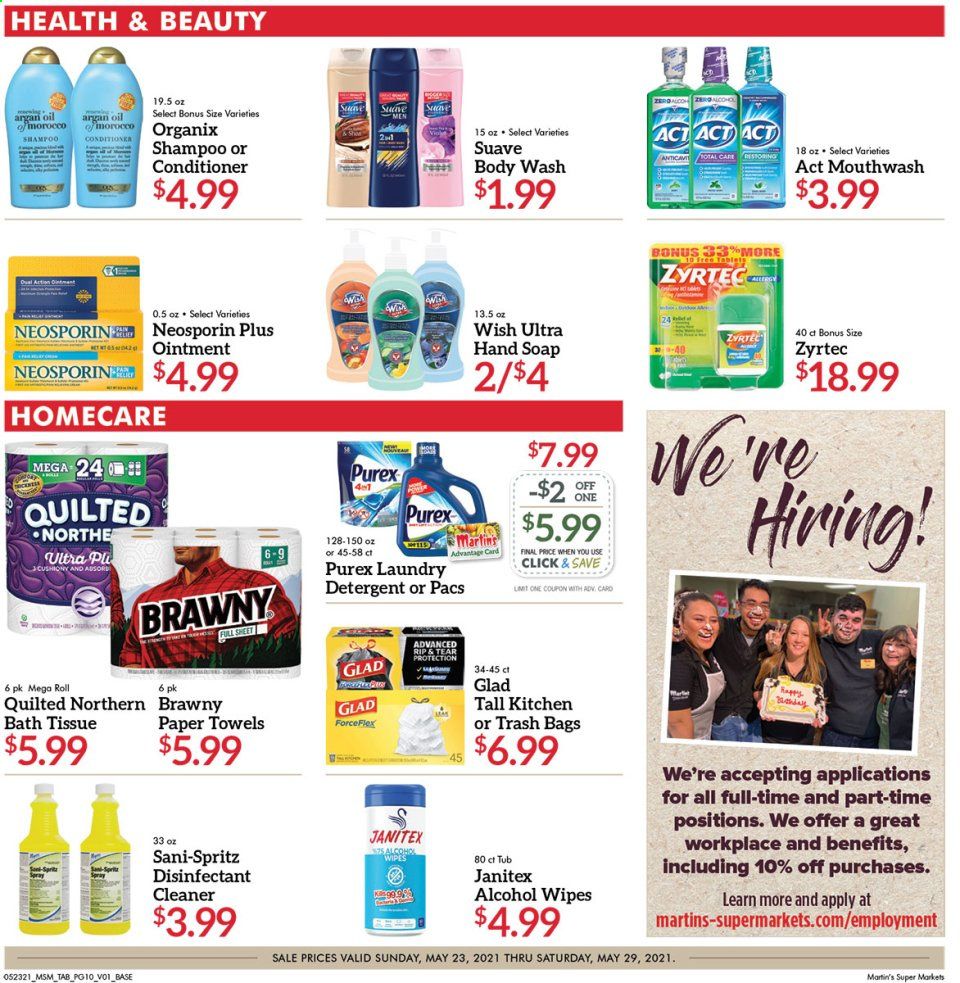 Martin’s (IN, MI) Weekly Ad Flyer May 23 to May 29