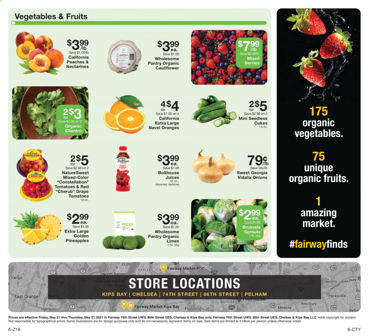 Fairway Market (CT, NJ, NY) Weekly Ad Flyer May 21 to May 27