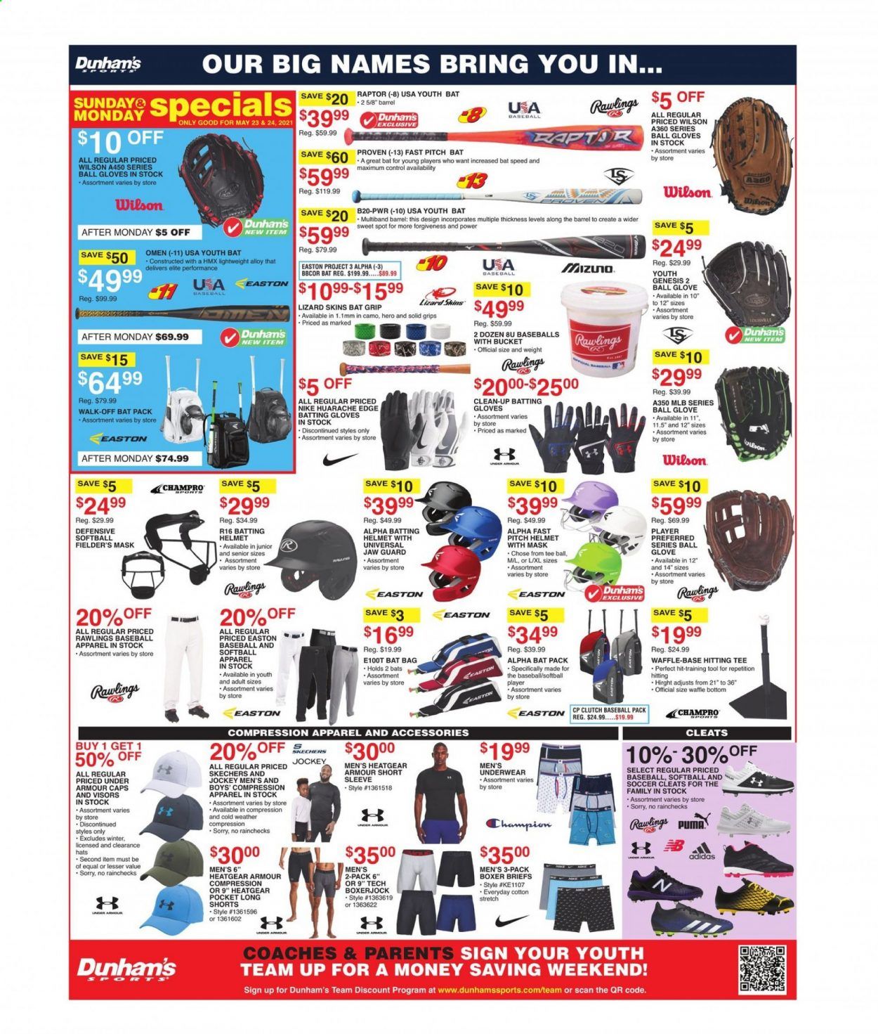 Dunham's Sports Weekly Ad Flyer May 22 to May 27