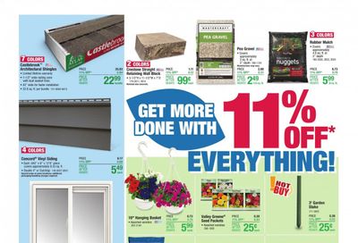 Menards Weekly Ad Flyer May 20 to May 31