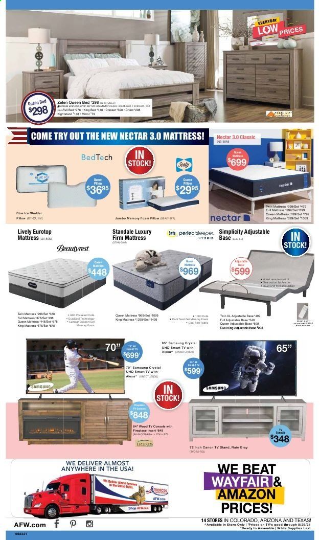 American Furniture Warehouse (AZ, CO, TX) Weekly Ad Flyer May 23 to May 29