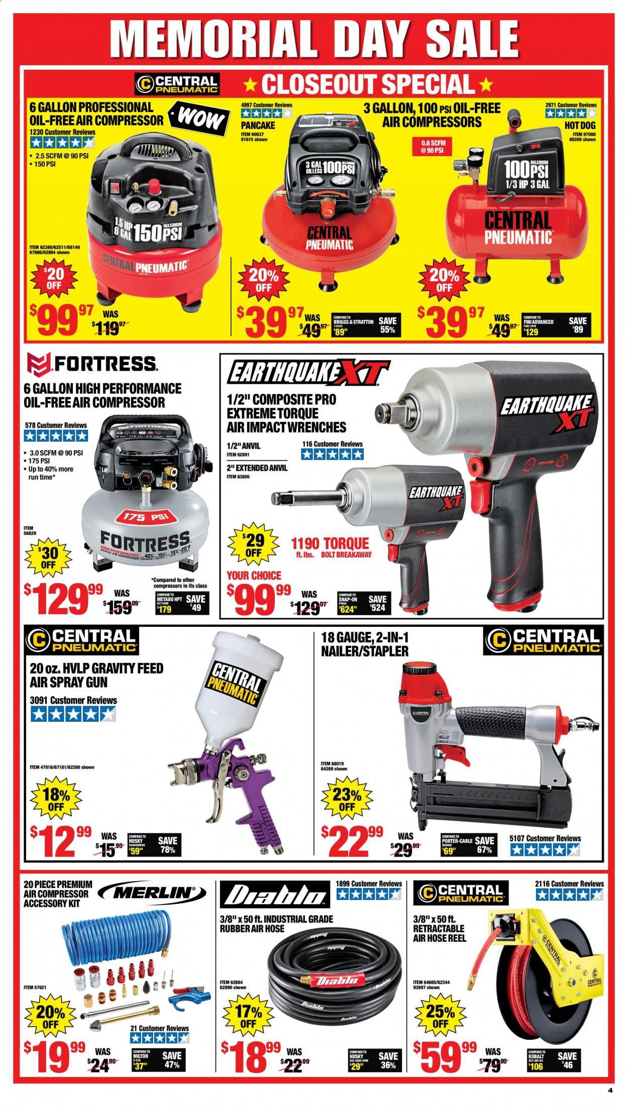 Harbor Freight Weekly Ad Flyer May 24 to May 27