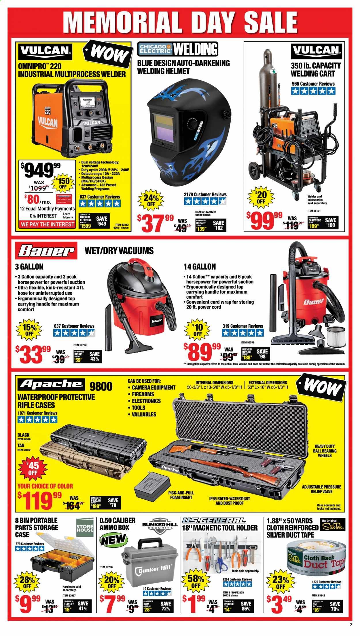 Harbor Freight Weekly Ad Flyer May 24 to May 27