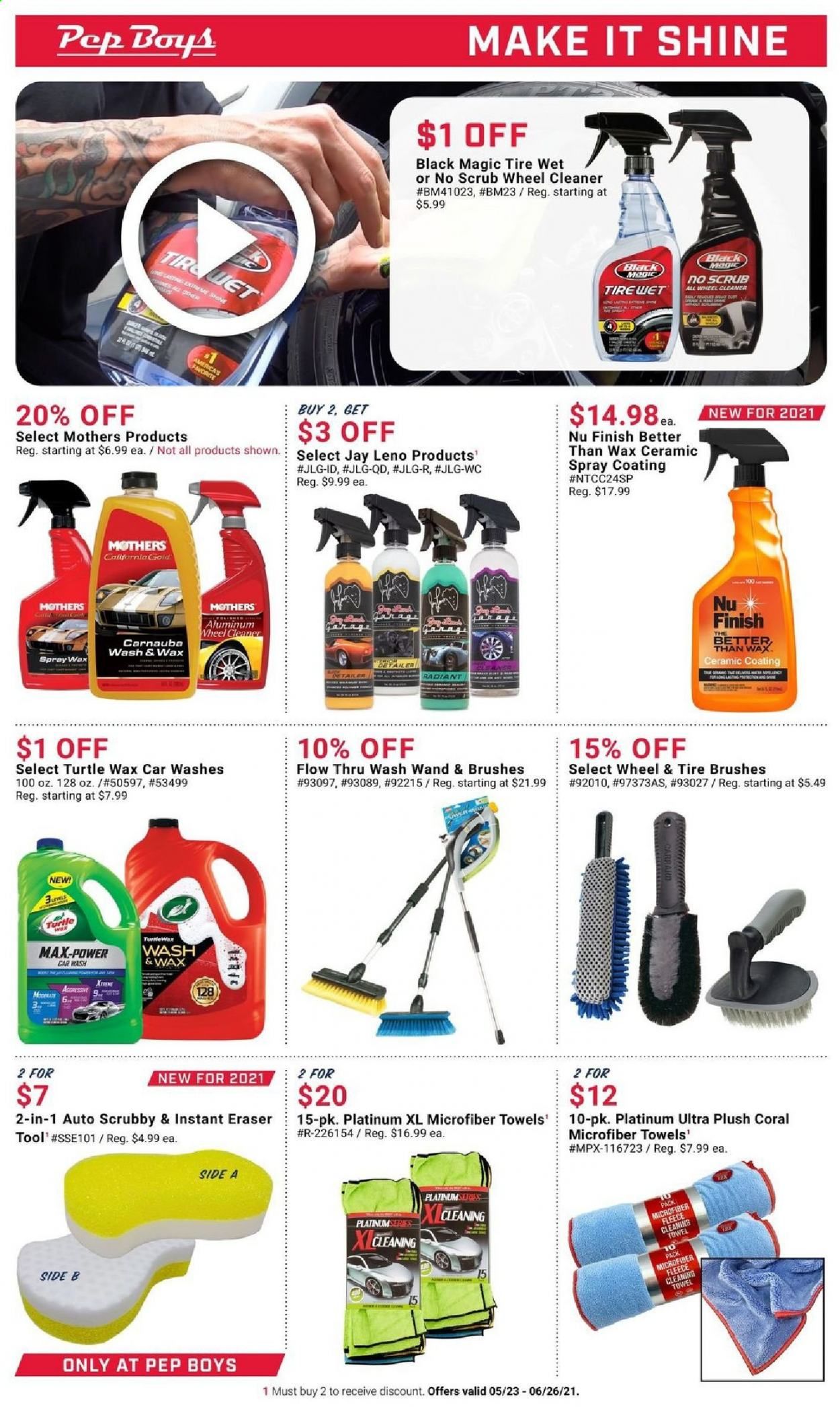 Pep Boys Weekly Ad Flyer May 23 to June 26
