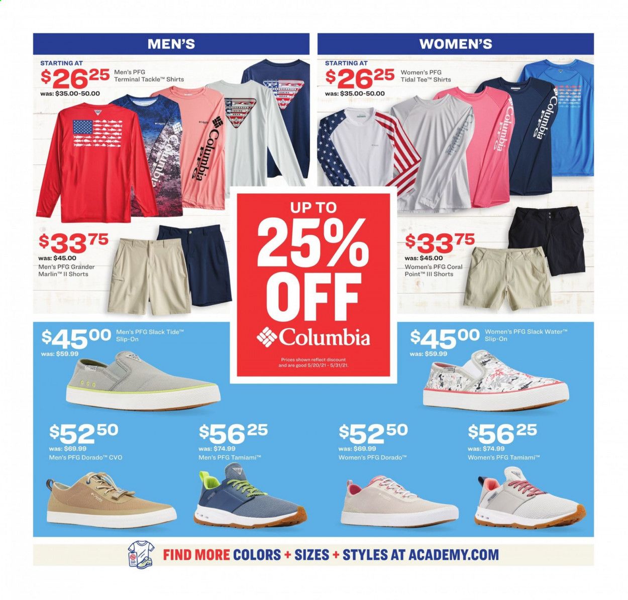 Academy Sports (AL, AR, GA, LA, MO, NC, SC, TN, TX) Weekly Ad Flyer May 24 to May 31