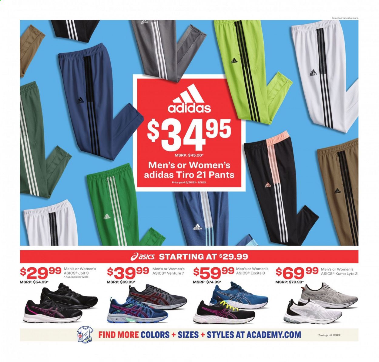 Academy Sports (AL, AR, GA, LA, MO, NC, SC, TN, TX) Weekly Ad Flyer May 24 to May 31