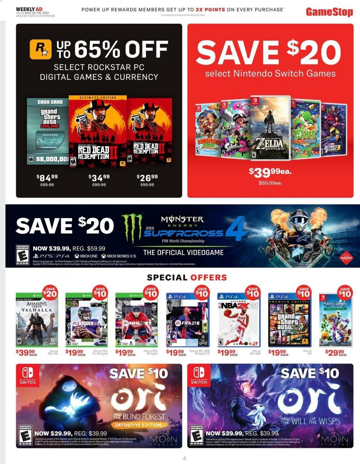 GameStop Weekly Ad Flyer May 23 to May 29