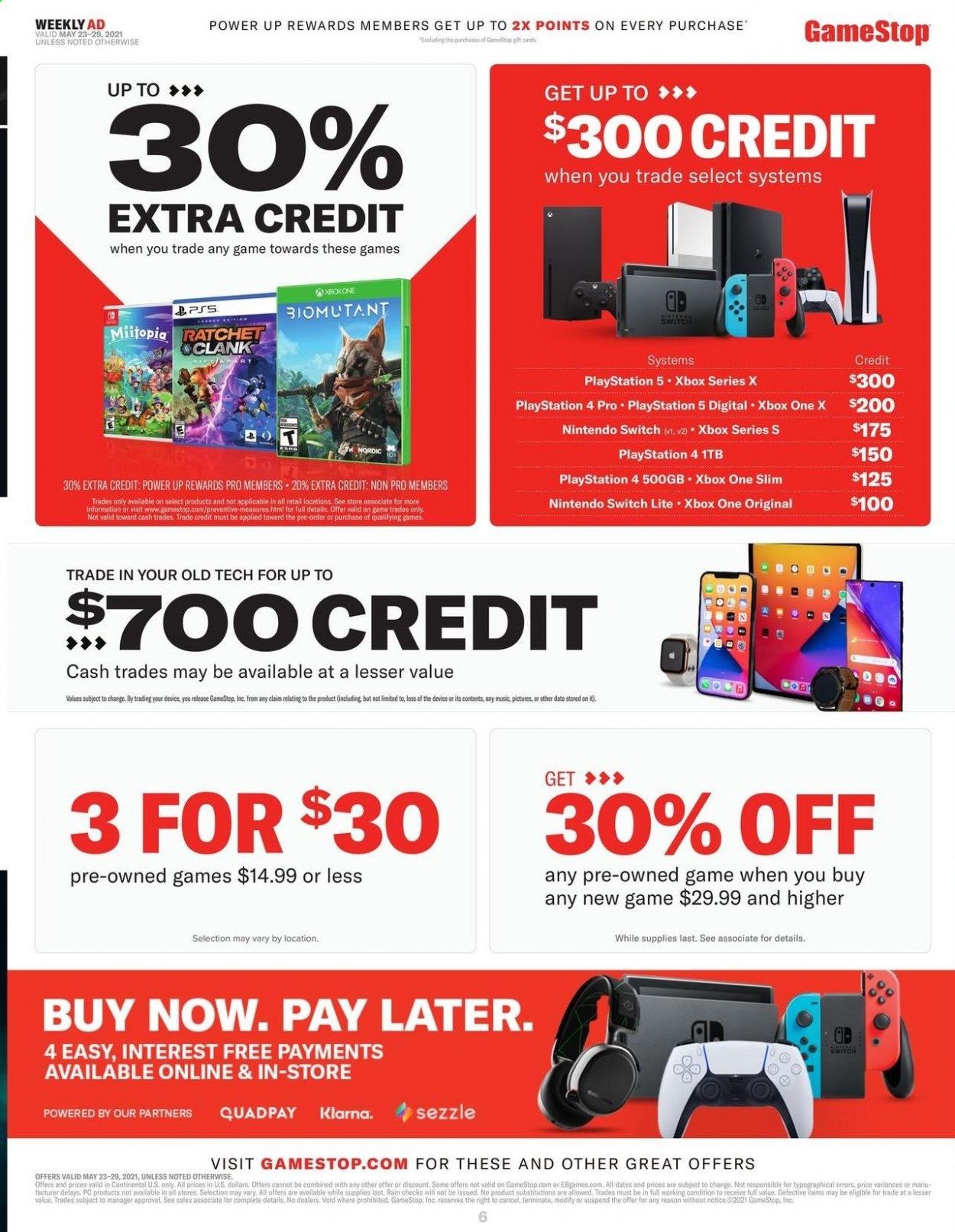 GameStop Weekly Ad Flyer May 23 to May 29
