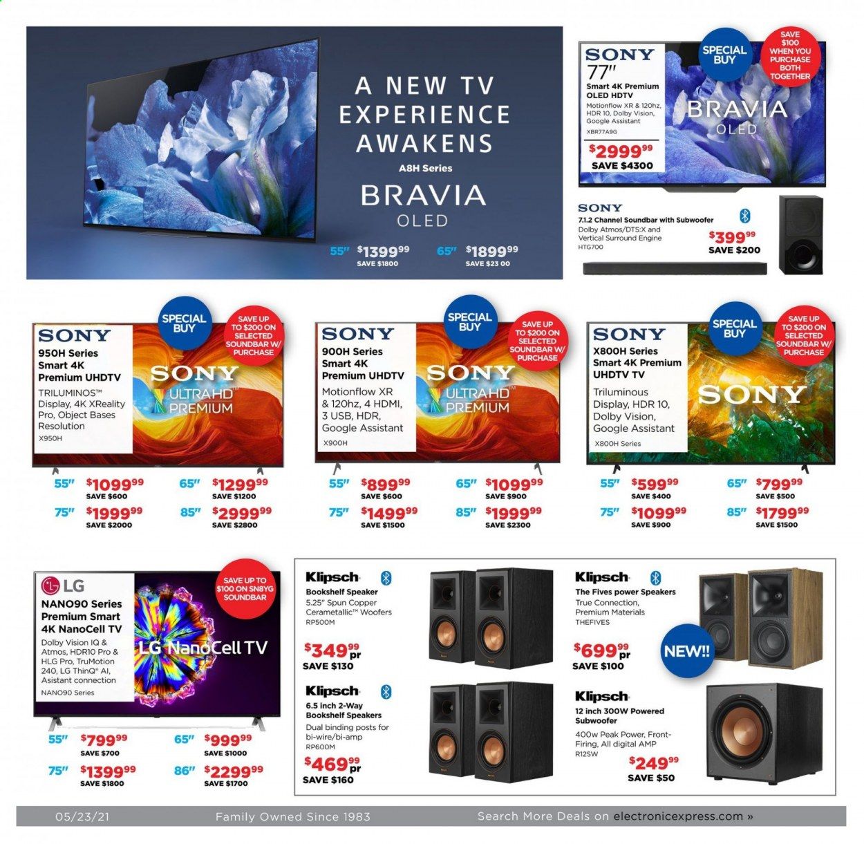 Electronic Express (AL, TN) Weekly Ad Flyer May 23 to May 29