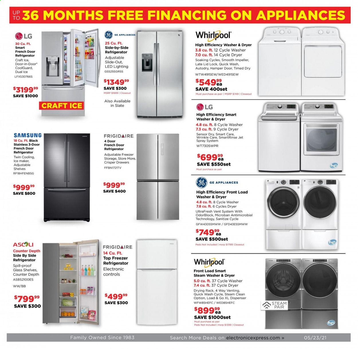 Electronic Express (AL, TN) Weekly Ad Flyer May 23 to May 29