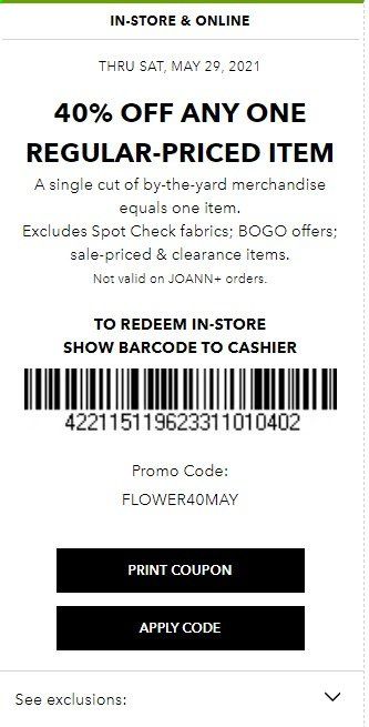 JOANN Weekly Ad Flyer May 23 to May 29