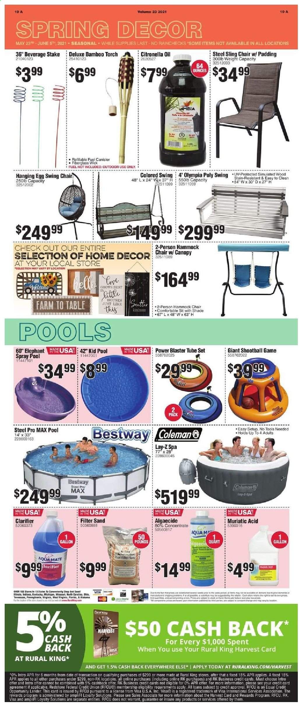 Rural King Weekly Ad Flyer May 23 to June 5