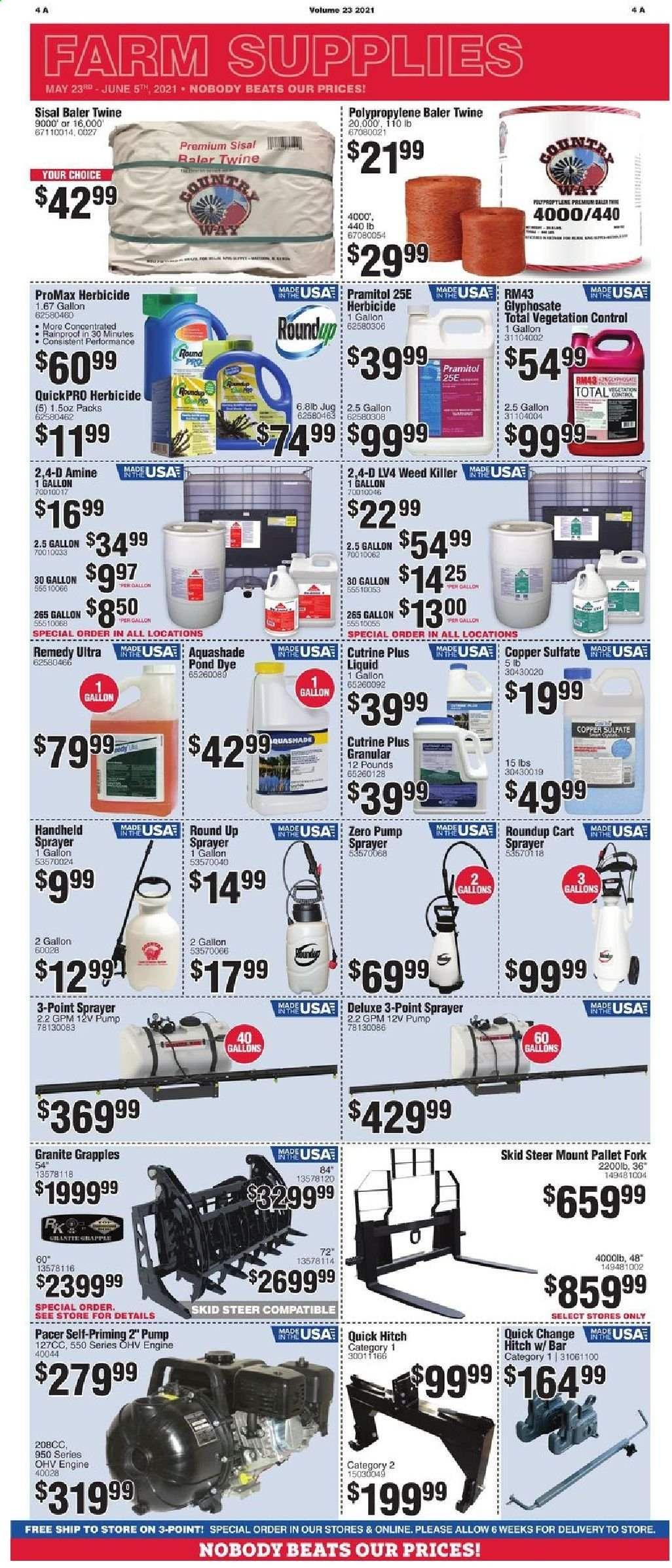 Rural King Weekly Ad Flyer May 23 to June 5