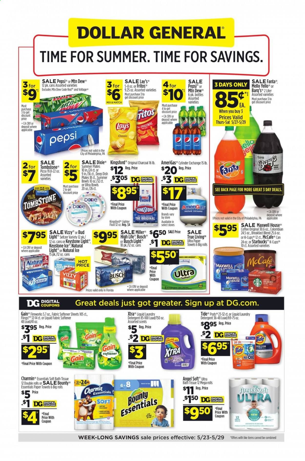 Dollar General (FL) Weekly Ad Flyer May 23 to May 29