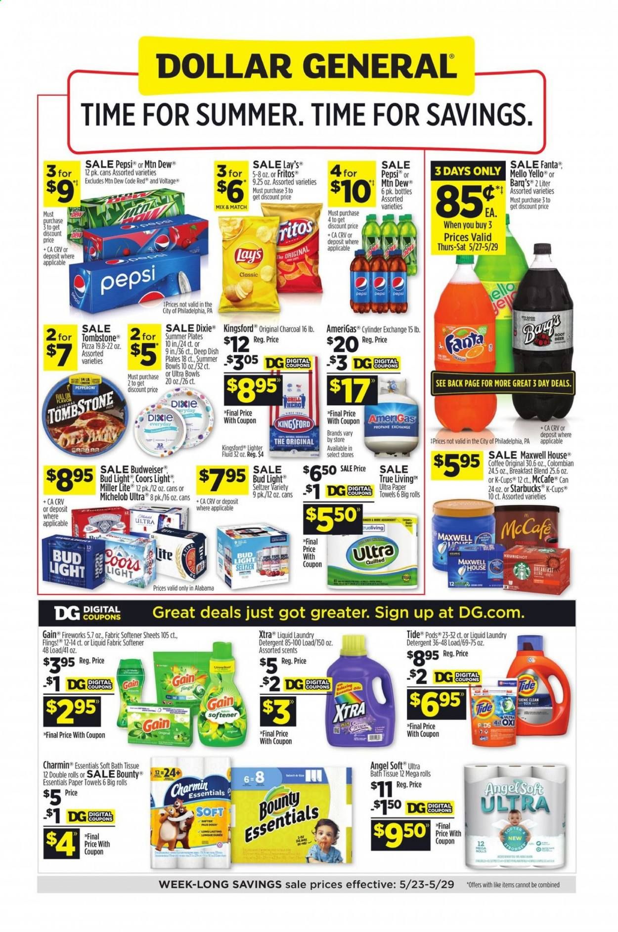 Dollar General (AL) Weekly Ad Flyer May 23 to May 29
