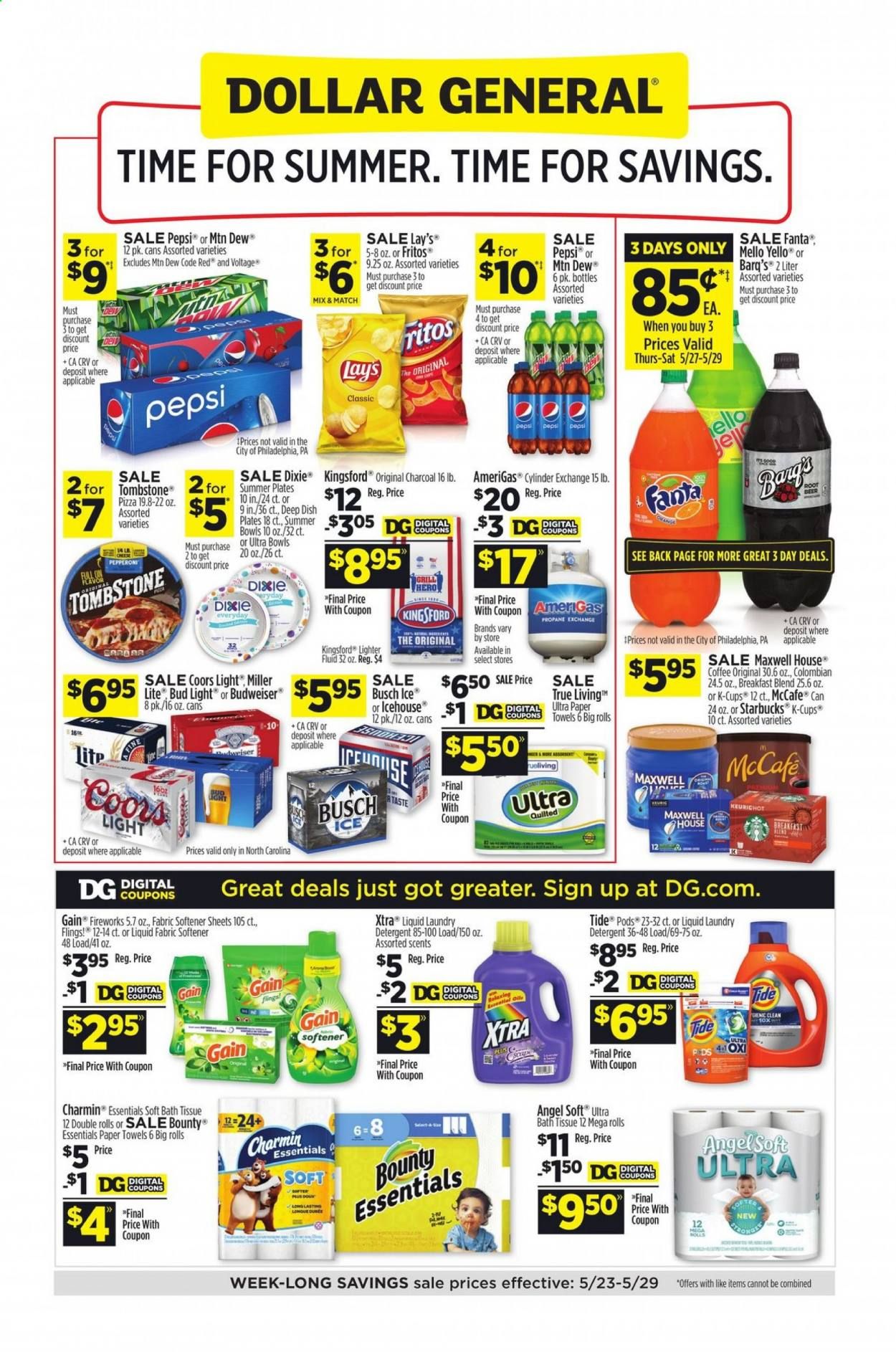 Dollar General (NC) Weekly Ad Flyer May 23 to May 29