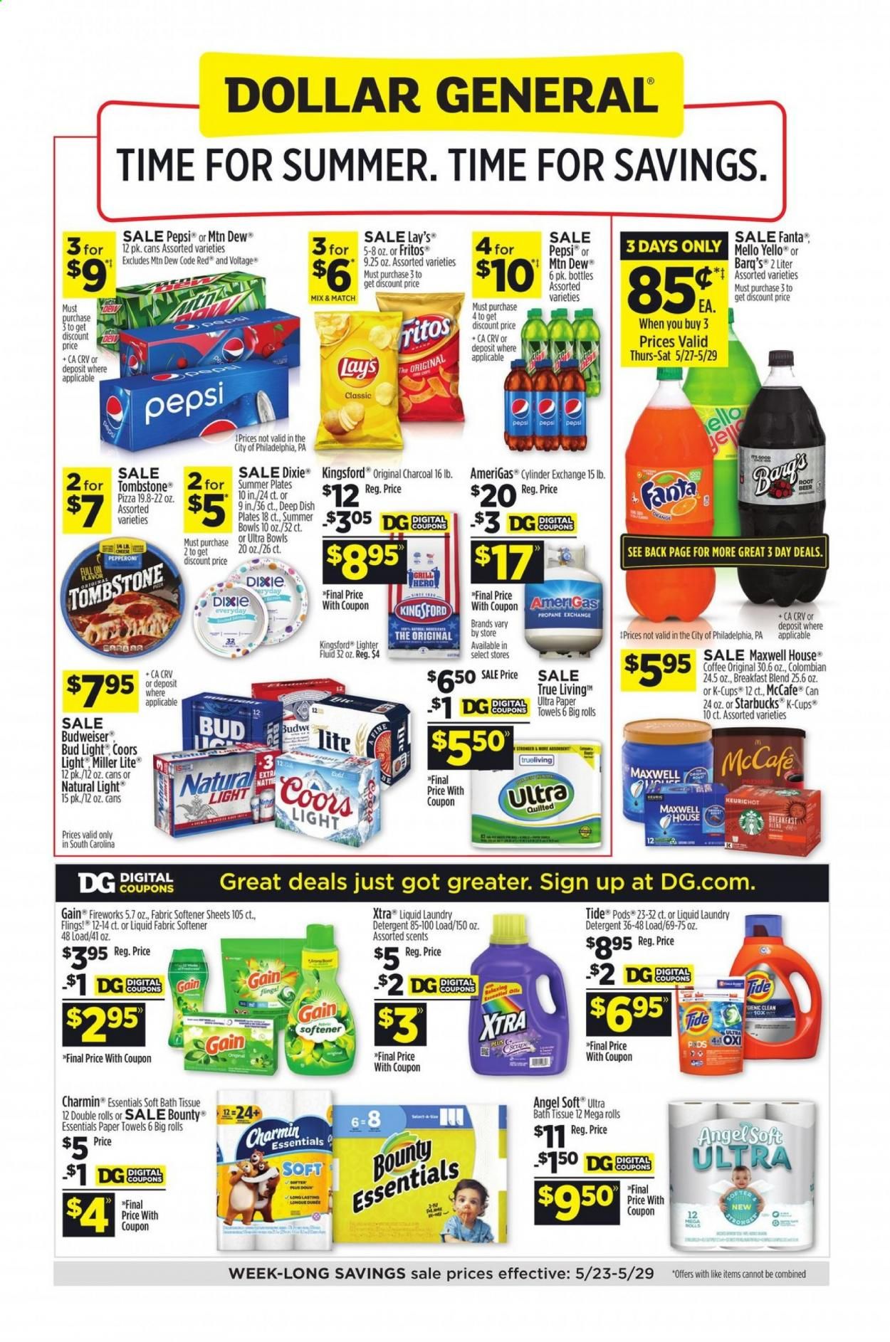 Dollar General (SC) Weekly Ad Flyer May 23 to May 29