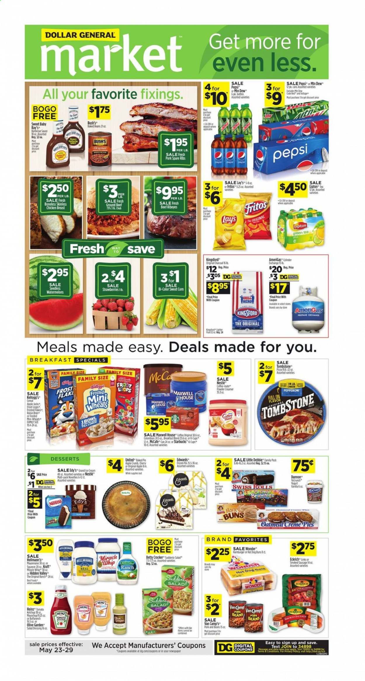 Dollar General (IN, OH) Weekly Ad Flyer May 23 to May 29