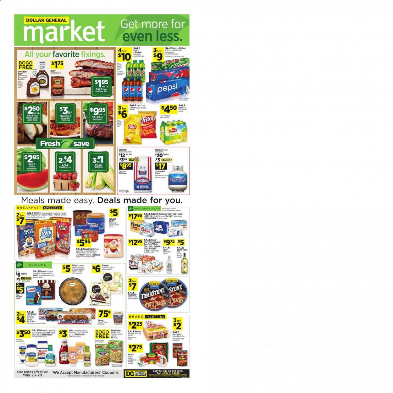 Dollar General (NV) Weekly Ad Flyer May 23 to May 29