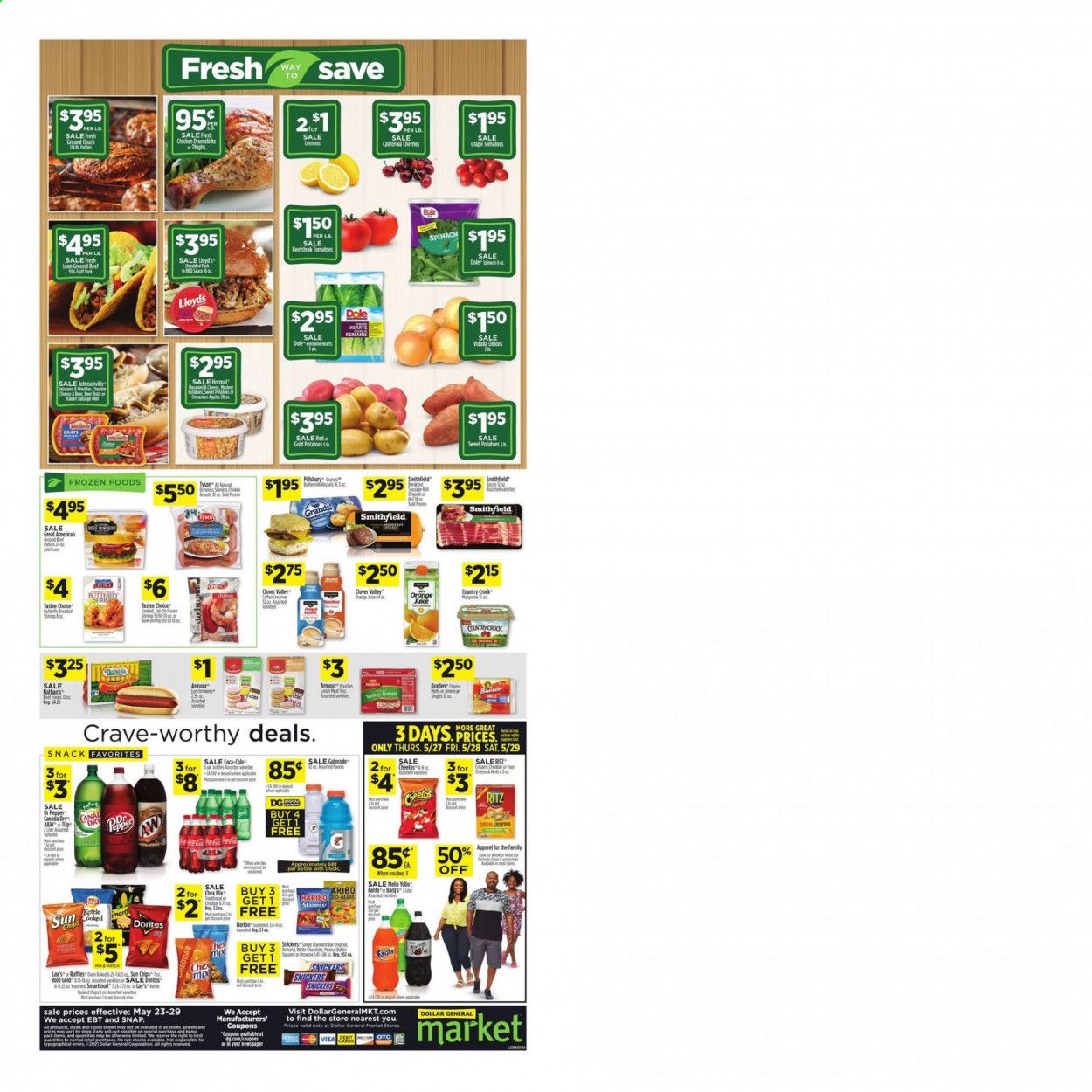Dollar General (AL, GA, KY, LA, TN) Weekly Ad Flyer May 23 to May 29