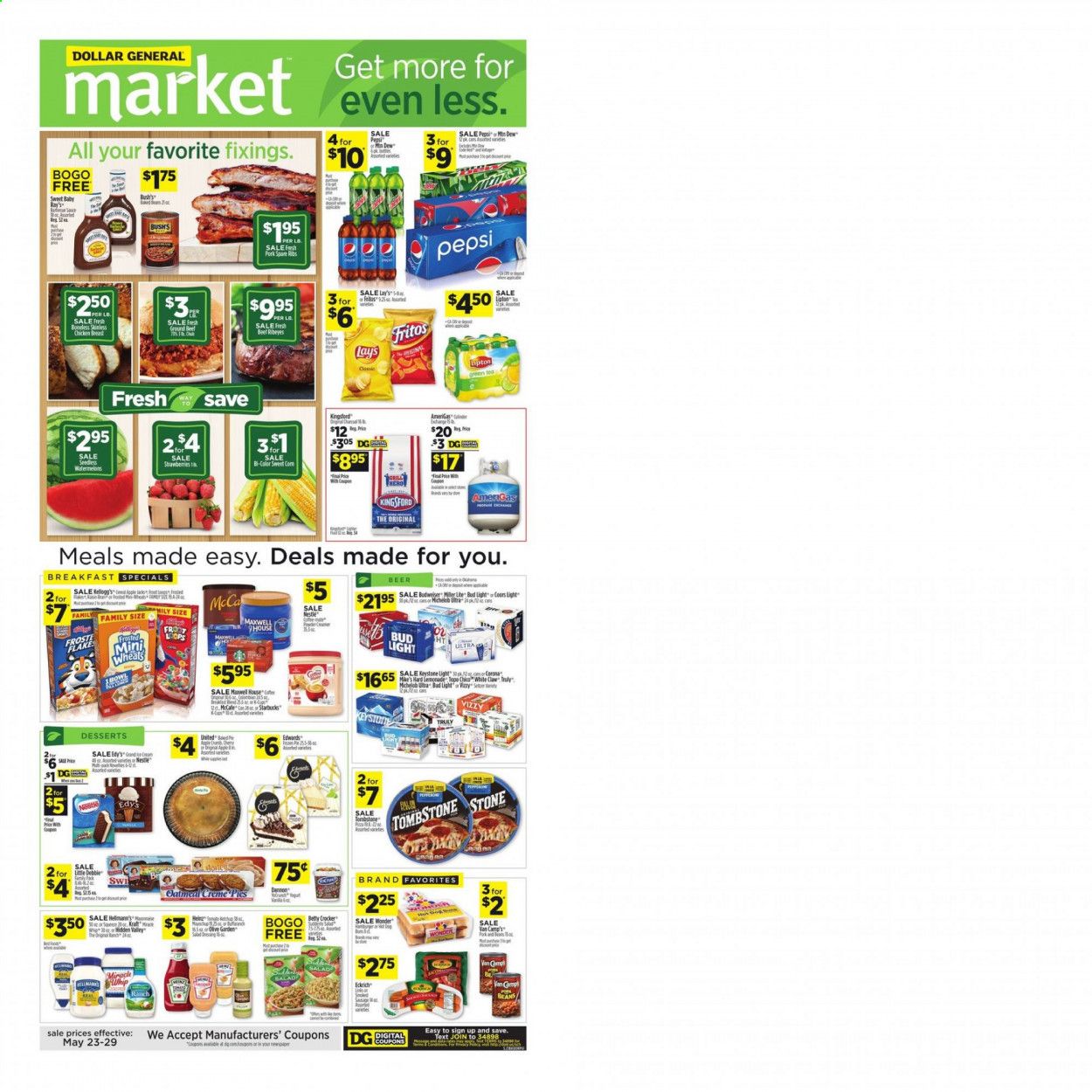 Dollar General (OK) Weekly Ad Flyer May 23 to May 29