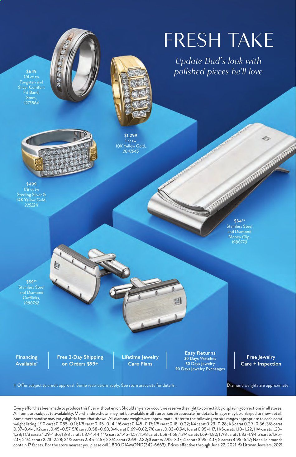 Littman Jewelers (AL, DE, FL, MD, NJ, NY, PA, WV) Weekly Ad Flyer May 24 to May 31