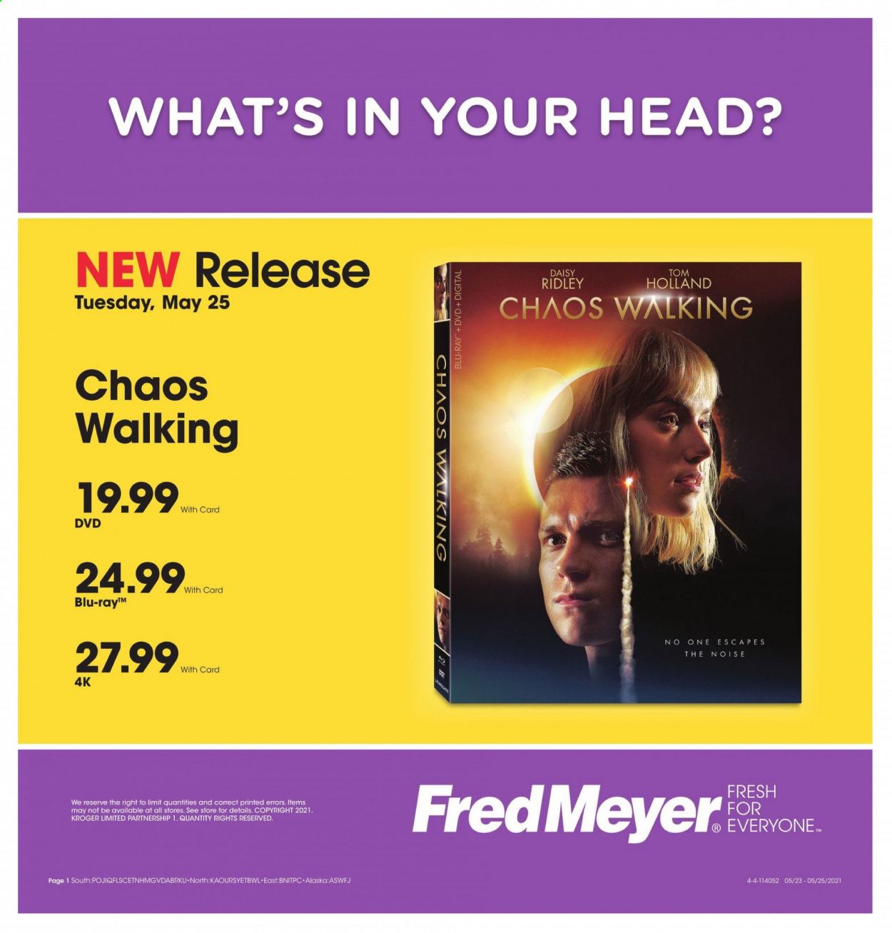 Fred Meyer (DC, DE, NJ, NY, PA, VA) Weekly Ad Flyer May 25 to May 25