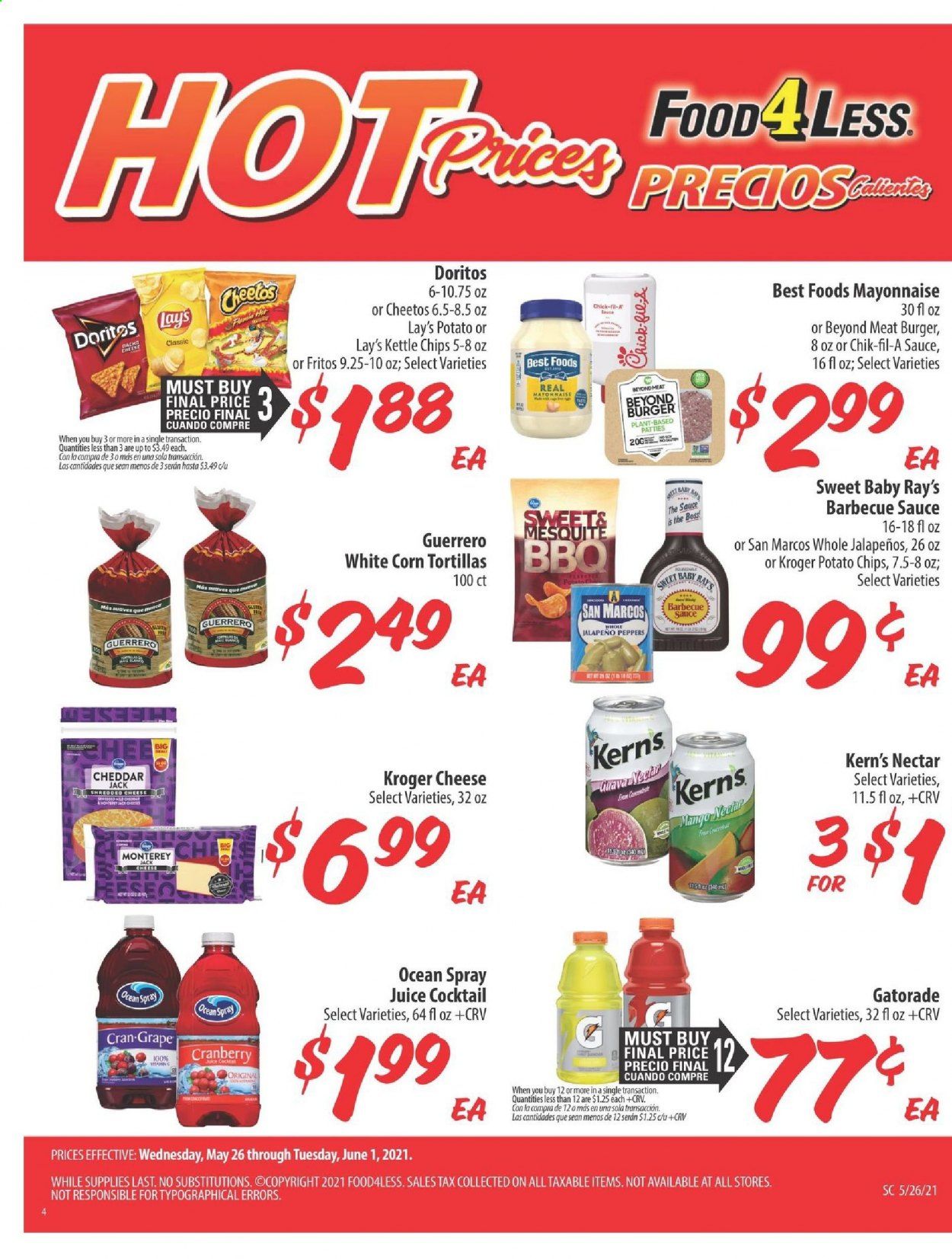 Food 4 Less (CA) Weekly Ad Flyer May 26 to June 1