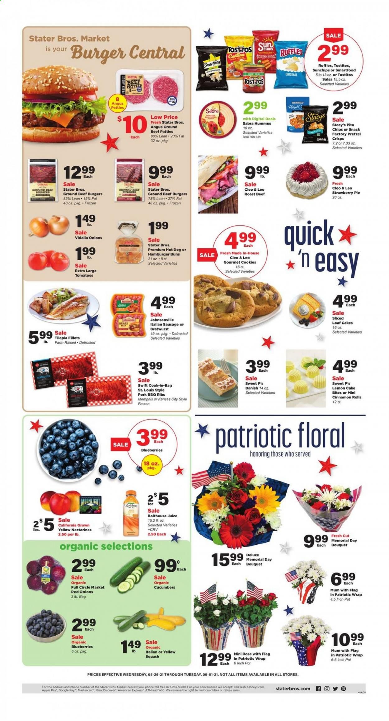 Stater Bros. (CA) Weekly Ad Flyer May 26 to June 1