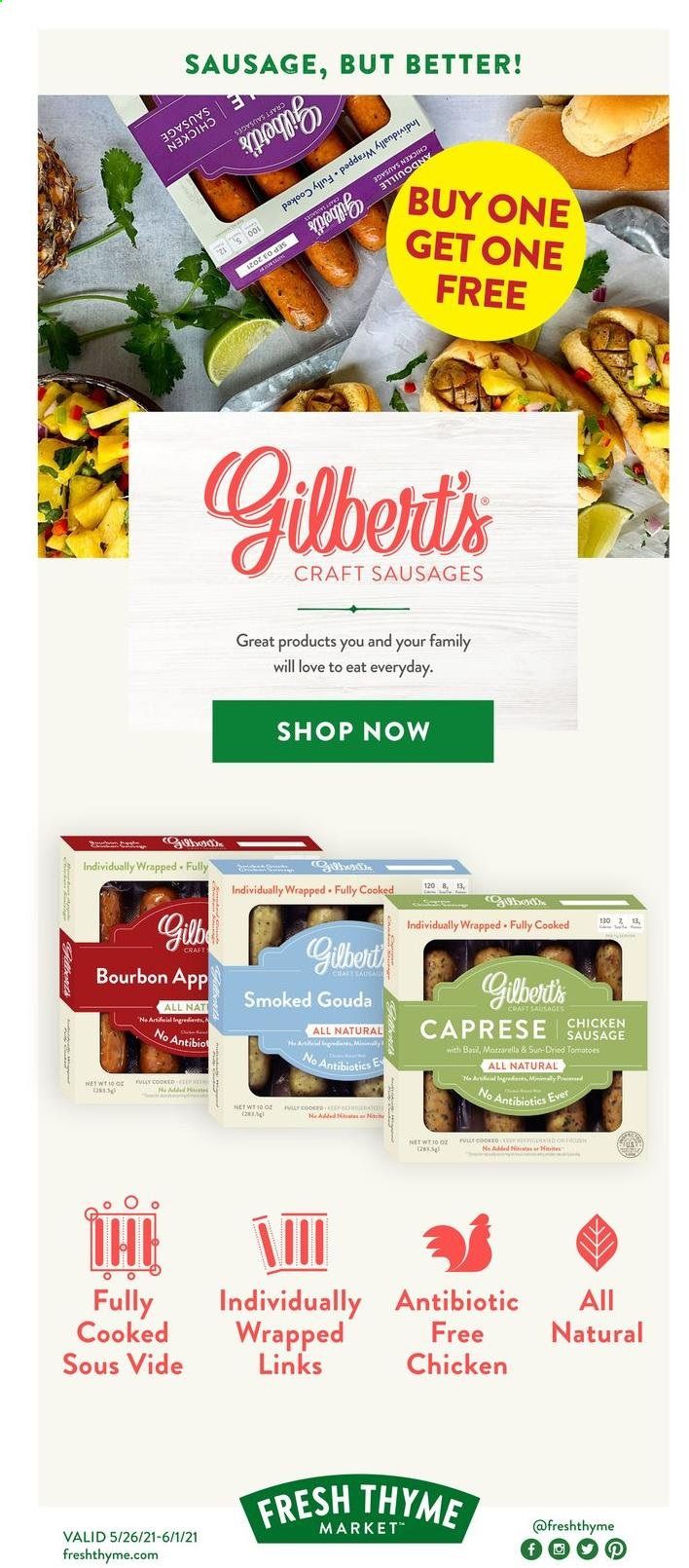 Fresh Thyme Weekly Ad Flyer May 26 to June 1