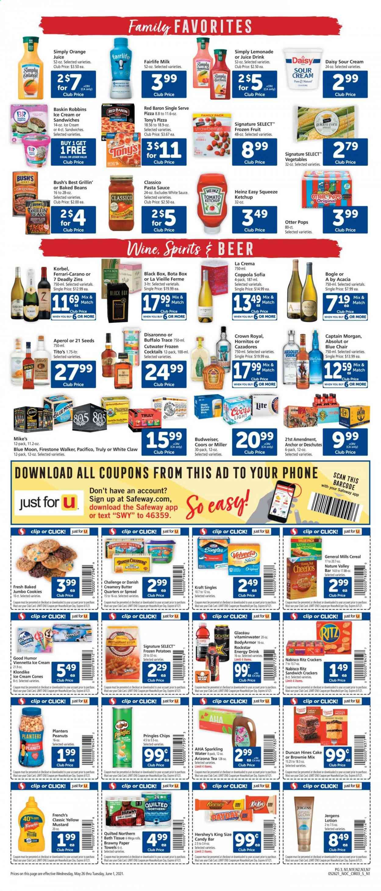 Safeway (AZ, CA, CO, HI, MD, NE, OR, VA, WA) Weekly Ad Flyer May 26 to June 1