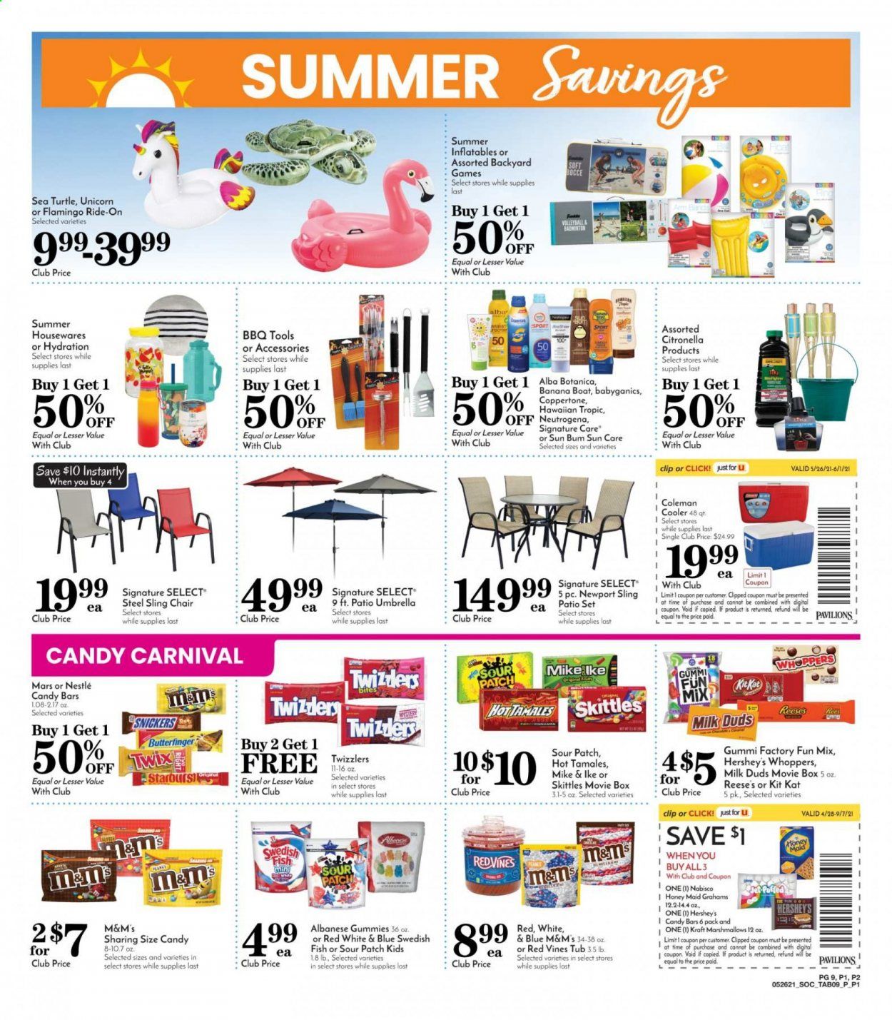 Pavilions (CA) Weekly Ad Flyer May 26 to June 1