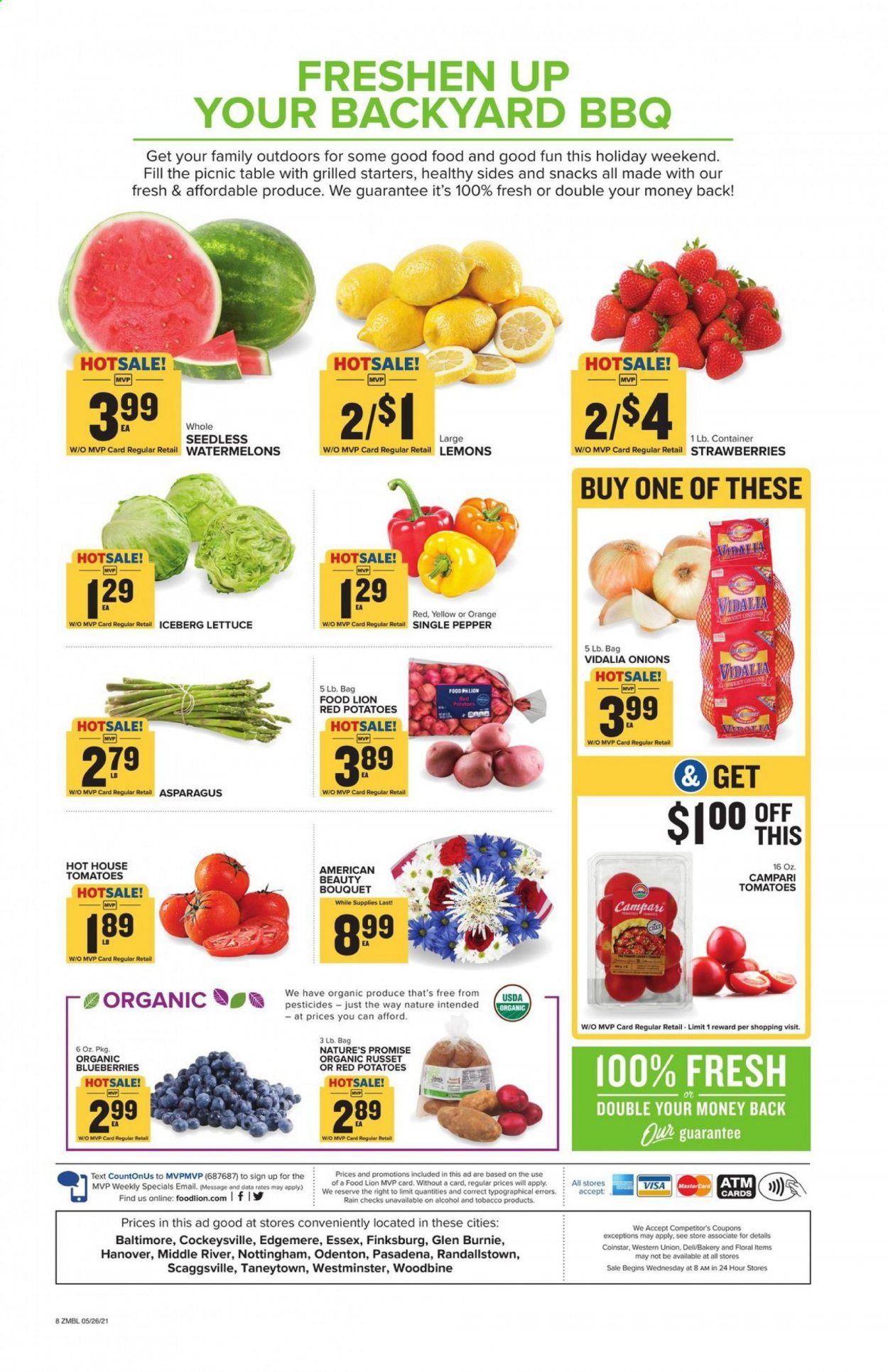 Food Lion (MD) Weekly Ad Flyer May 26 to June 1