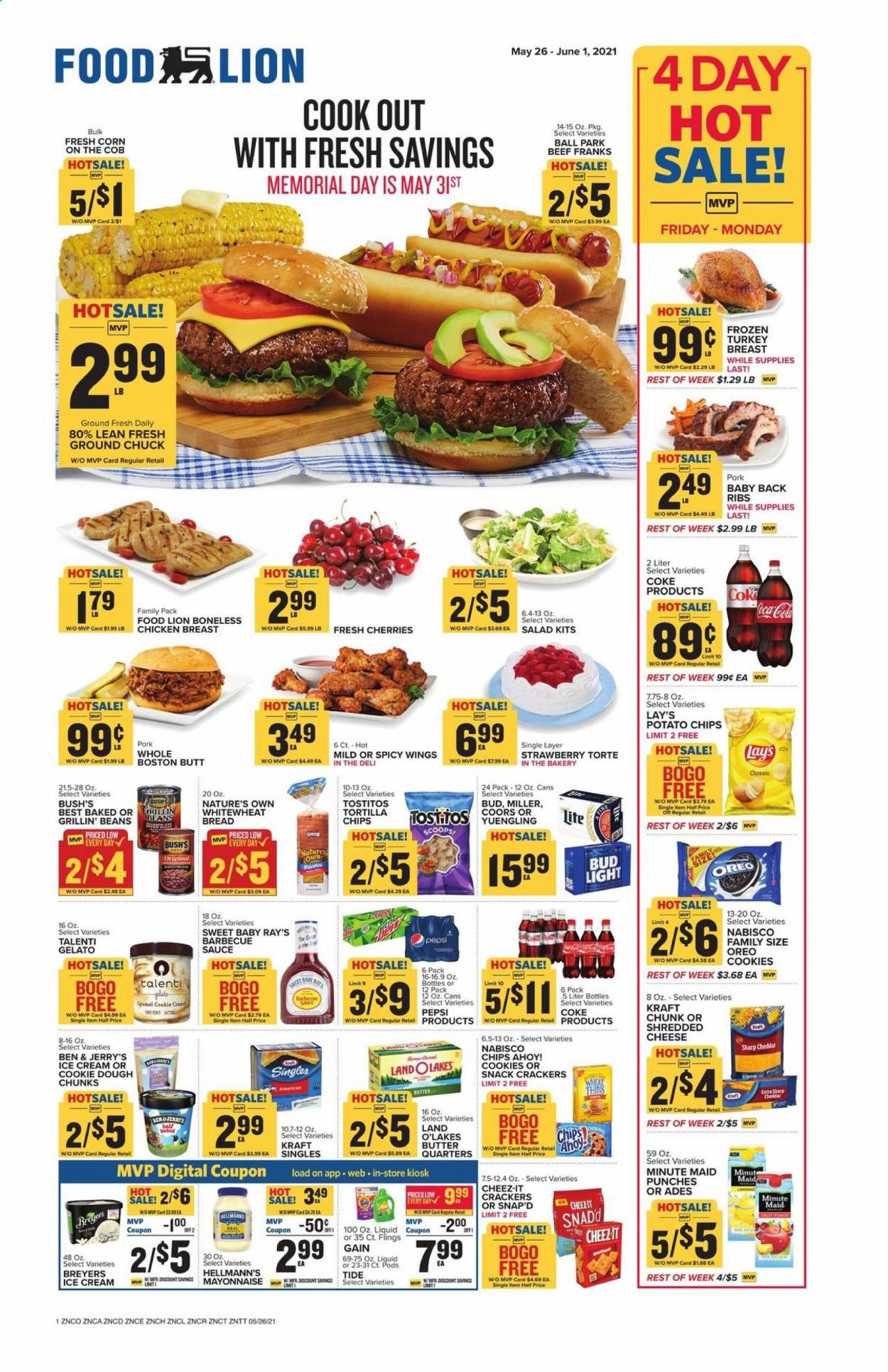 Food Lion (NC) Weekly Ad Flyer May 26 to June 1