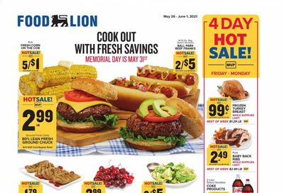 Food Lion (NC) Weekly Ad Flyer May 26 to June 1