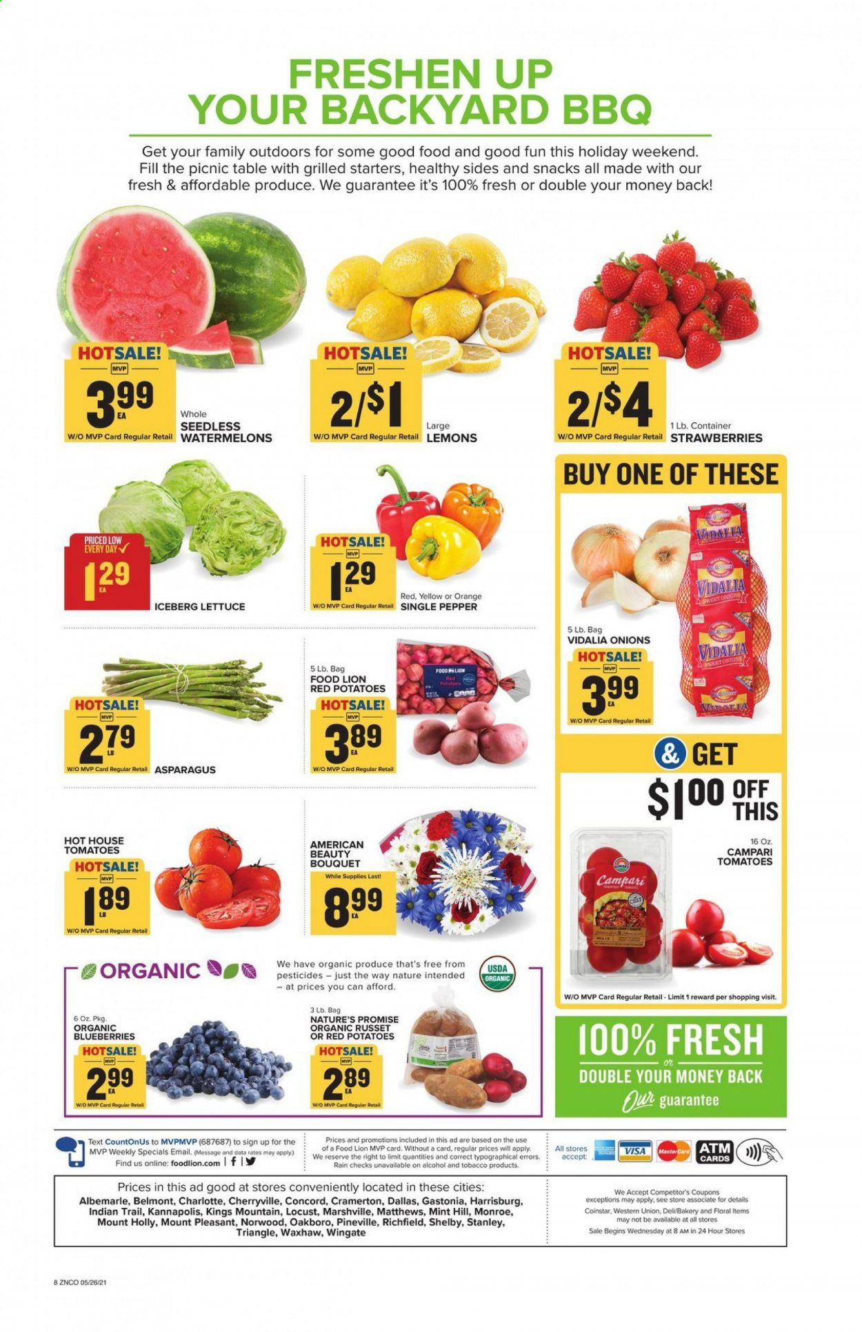 Food Lion (NC) Weekly Ad Flyer May 26 to June 1