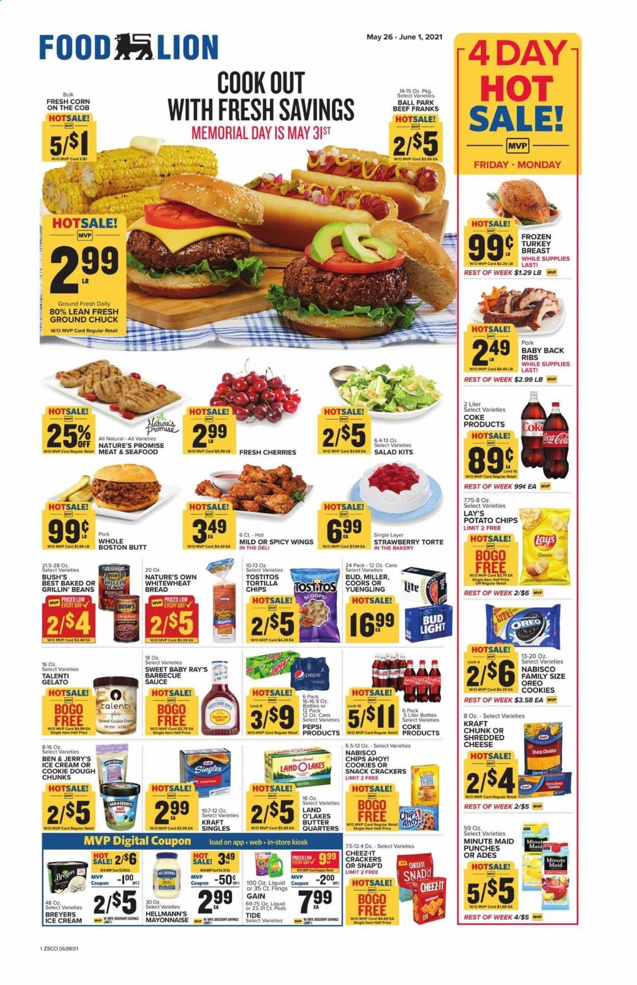 Food Lion (SC) Weekly Ad Flyer May 26 to June 1