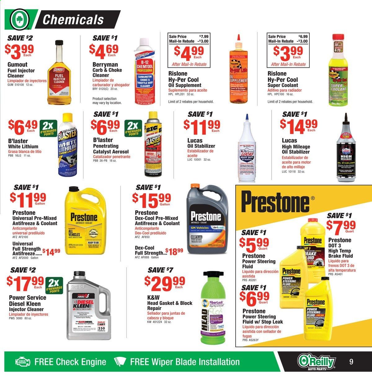 O'Reilly Auto Parts Weekly Ad Flyer May 26 to June 29