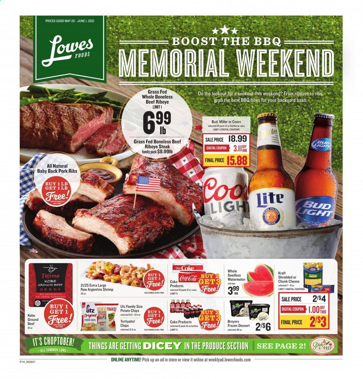Lowes Foods (NC, SC) Weekly Ad Flyer May 26 to June 1