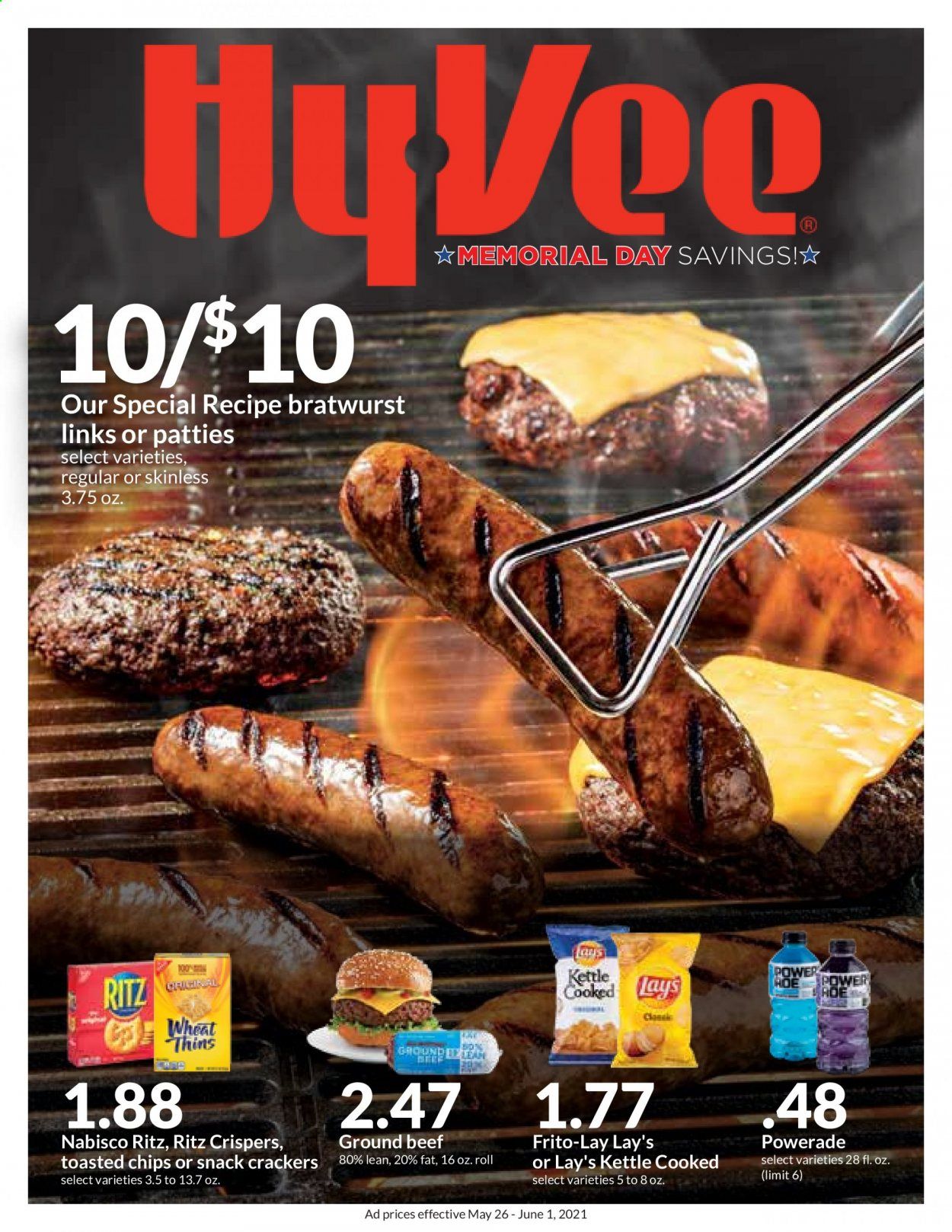 Hy-Vee (IA, IL, MN, MO, SD) Weekly Ad Flyer May 26 to June 1